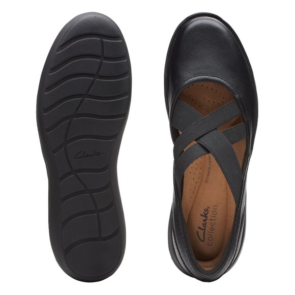 Brand new Clarks flats Mary Jane Leather Size 6 and 7 - Picture 2 of 2